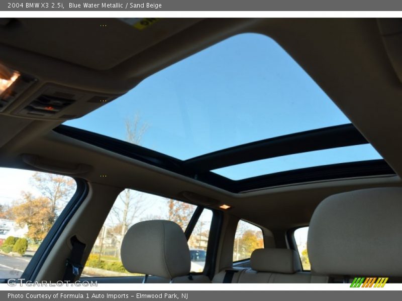 Blue Water Metallic / Sand Beige 2004 BMW X3 2.5i