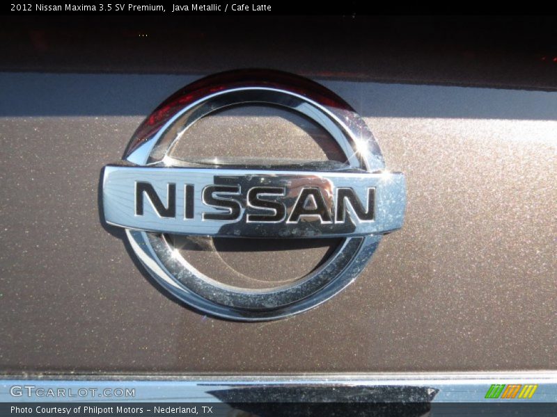 Java Metallic / Cafe Latte 2012 Nissan Maxima 3.5 SV Premium