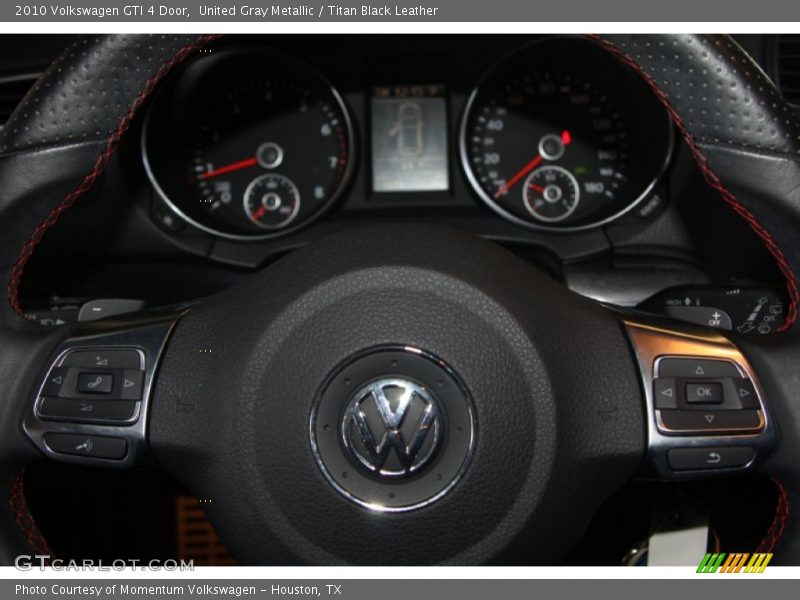 United Gray Metallic / Titan Black Leather 2010 Volkswagen GTI 4 Door