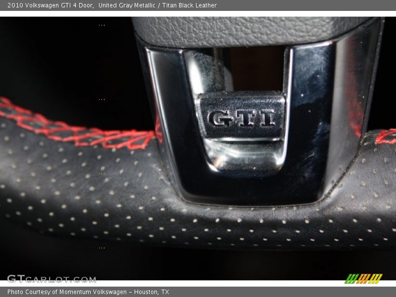 United Gray Metallic / Titan Black Leather 2010 Volkswagen GTI 4 Door