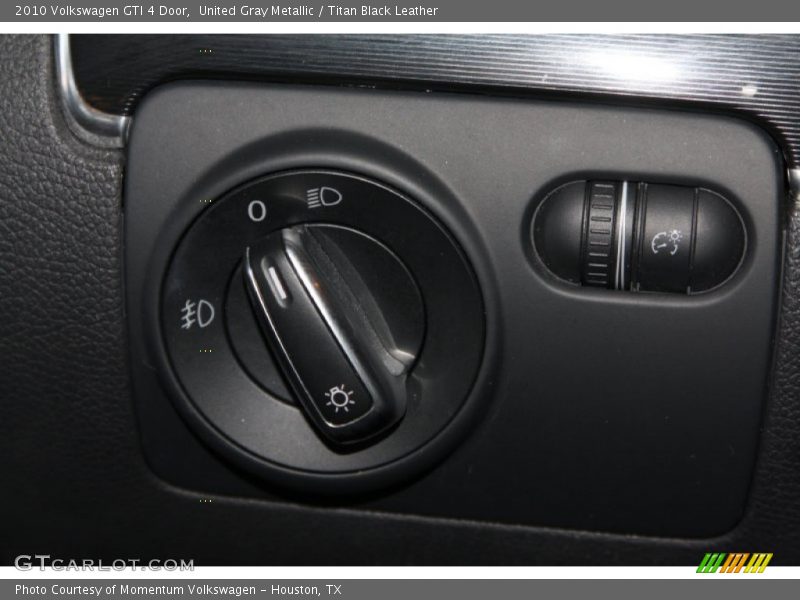 Controls of 2010 GTI 4 Door