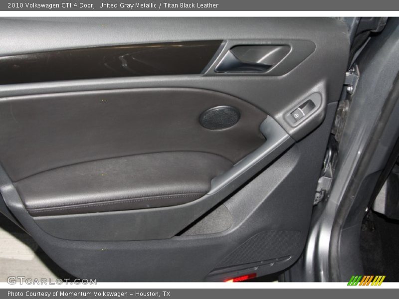 United Gray Metallic / Titan Black Leather 2010 Volkswagen GTI 4 Door