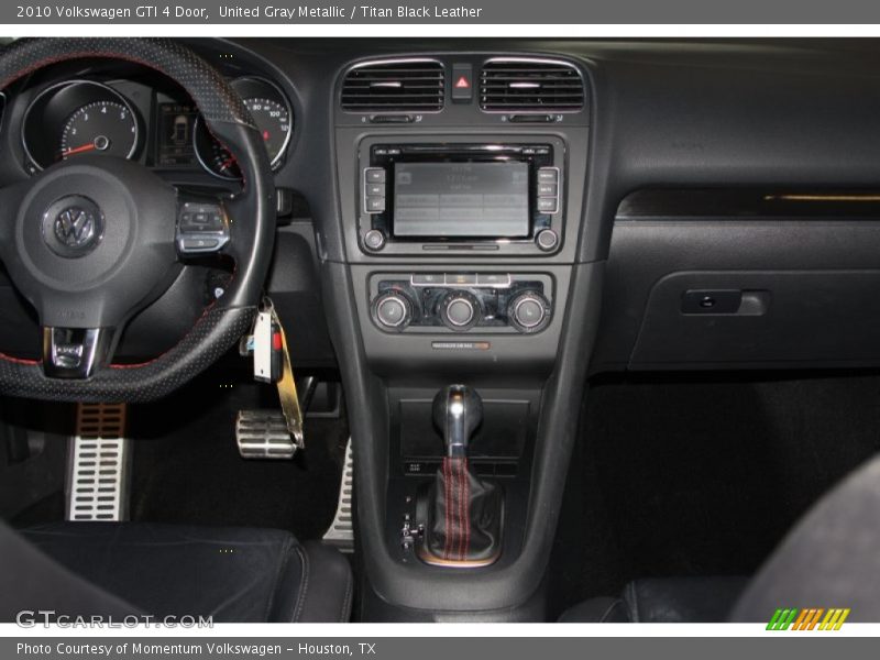 United Gray Metallic / Titan Black Leather 2010 Volkswagen GTI 4 Door