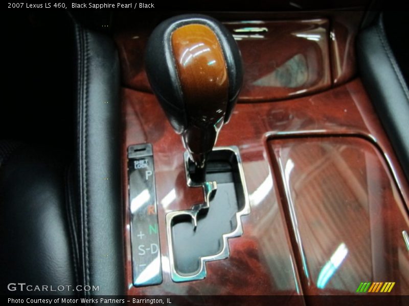 Black Sapphire Pearl / Black 2007 Lexus LS 460