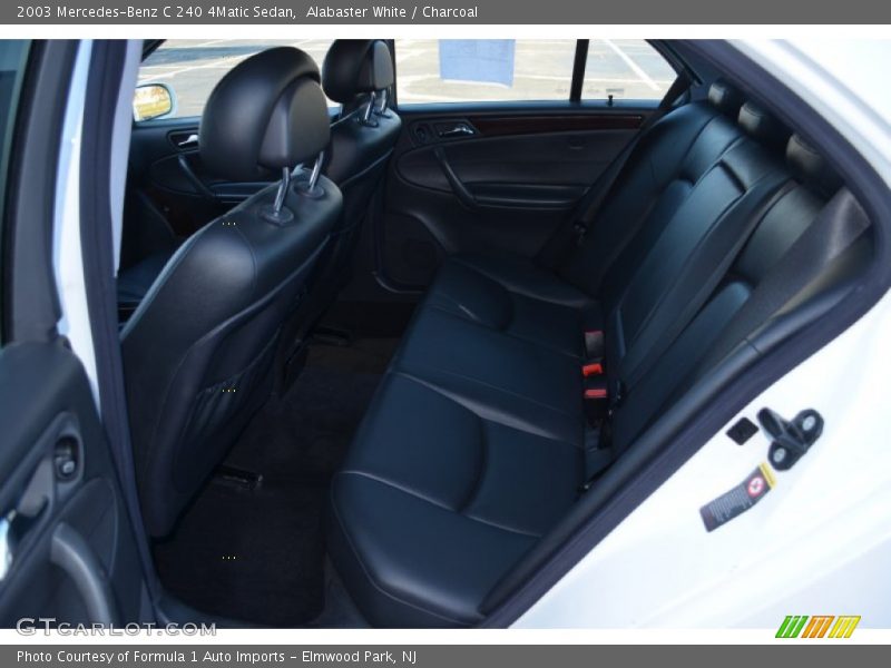 Alabaster White / Charcoal 2003 Mercedes-Benz C 240 4Matic Sedan