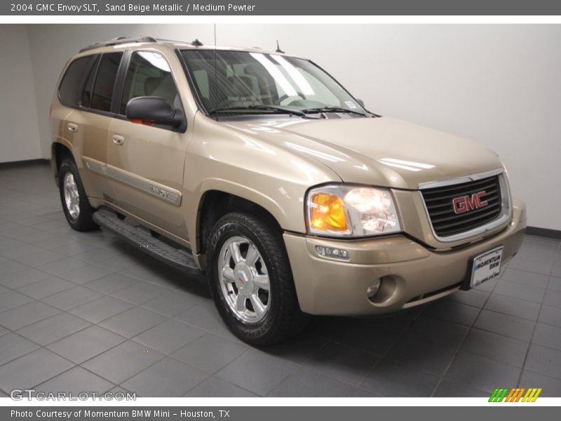 Sand Beige Metallic / Medium Pewter 2004 GMC Envoy SLT