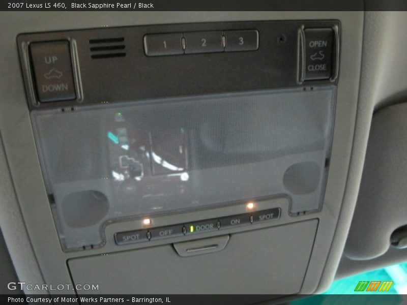 Black Sapphire Pearl / Black 2007 Lexus LS 460
