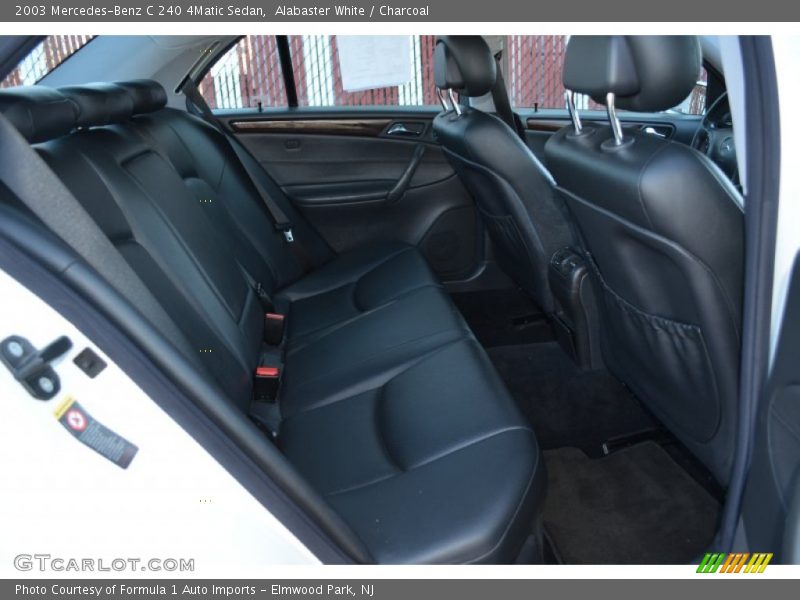 Alabaster White / Charcoal 2003 Mercedes-Benz C 240 4Matic Sedan