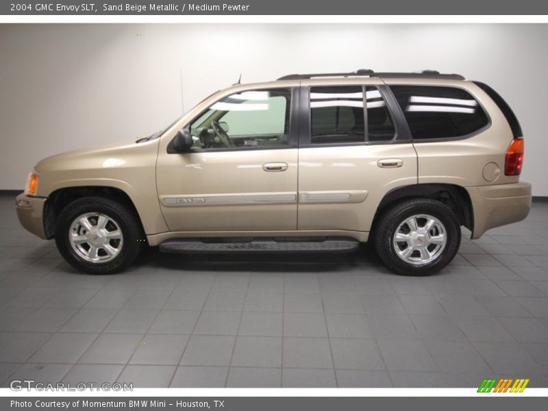 Sand Beige Metallic / Medium Pewter 2004 GMC Envoy SLT