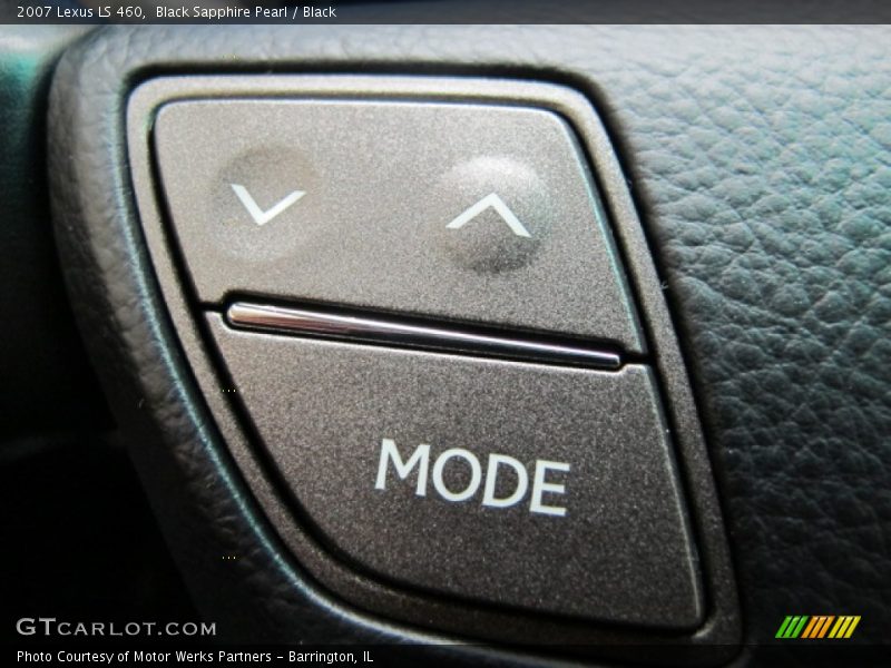 Black Sapphire Pearl / Black 2007 Lexus LS 460