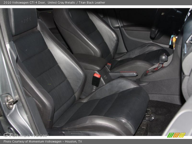 United Gray Metallic / Titan Black Leather 2010 Volkswagen GTI 4 Door