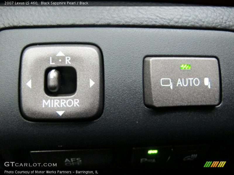 Black Sapphire Pearl / Black 2007 Lexus LS 460