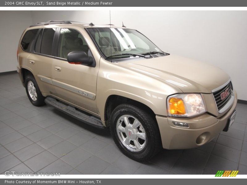 Sand Beige Metallic / Medium Pewter 2004 GMC Envoy SLT