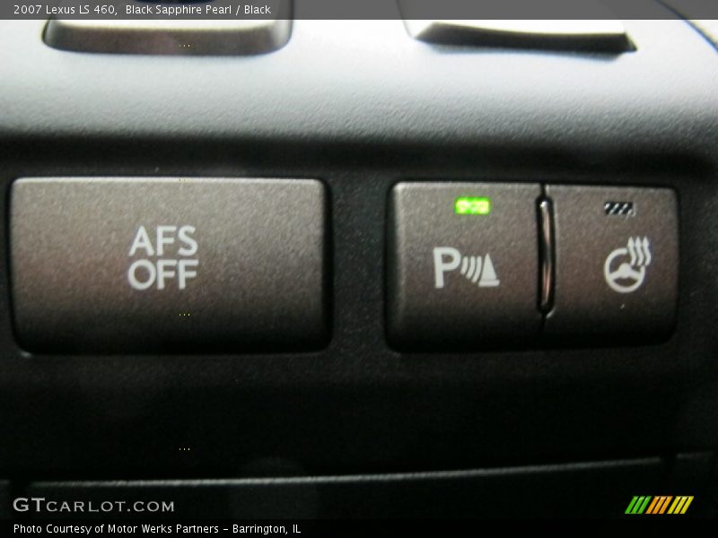 Black Sapphire Pearl / Black 2007 Lexus LS 460