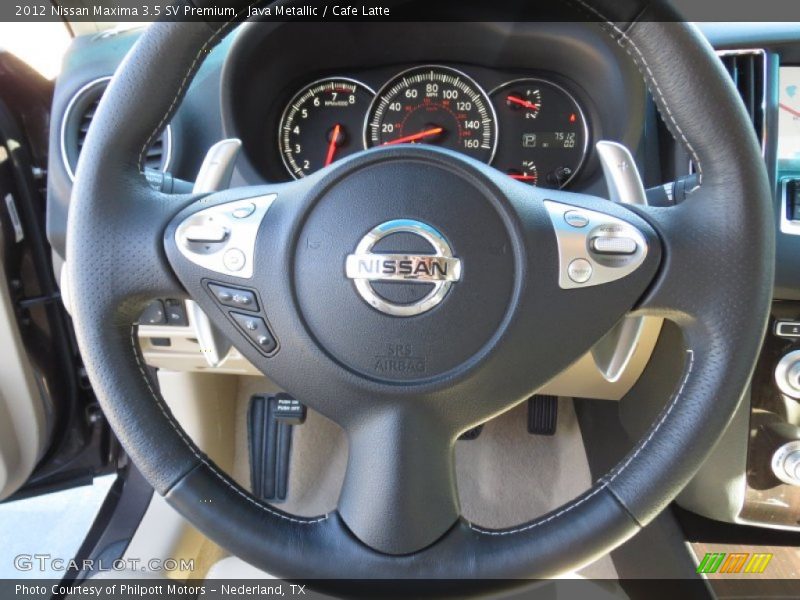 Java Metallic / Cafe Latte 2012 Nissan Maxima 3.5 SV Premium