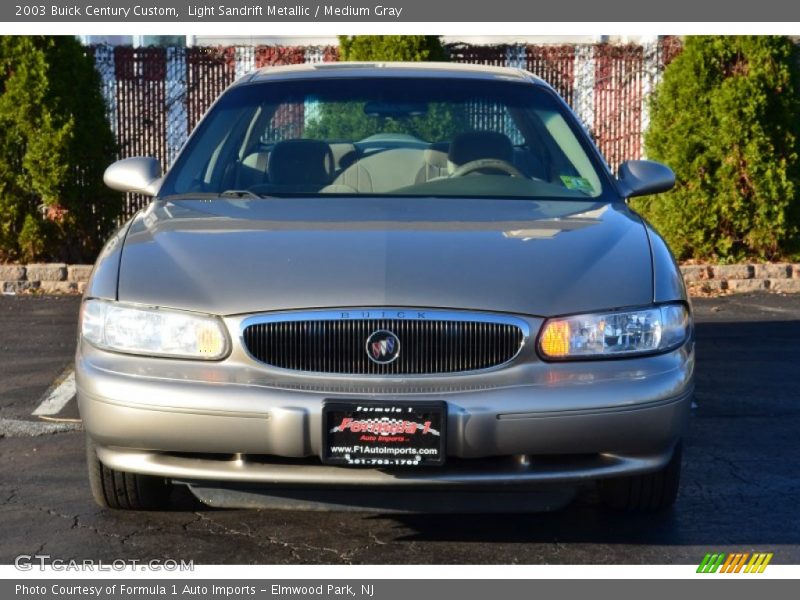 Light Sandrift Metallic / Medium Gray 2003 Buick Century Custom