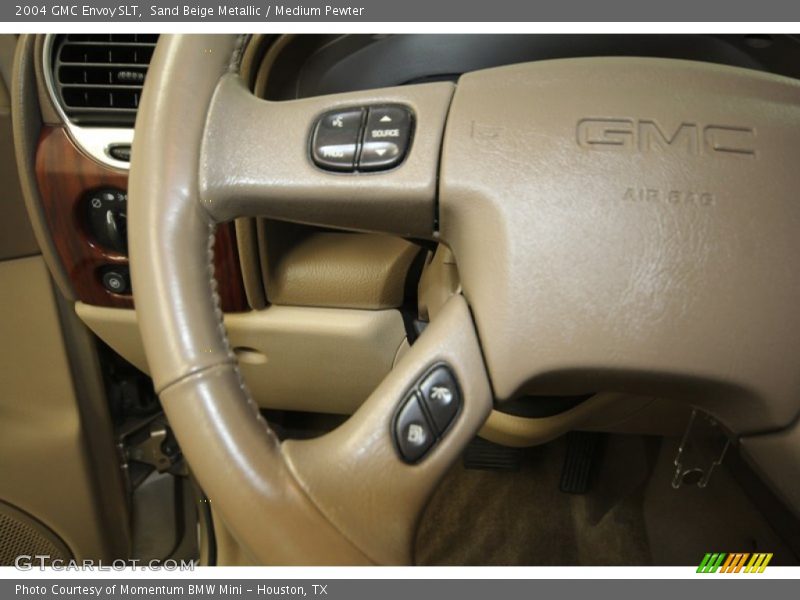 Sand Beige Metallic / Medium Pewter 2004 GMC Envoy SLT