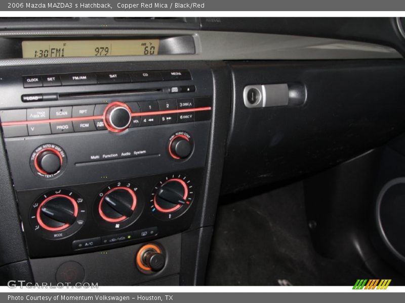Copper Red Mica / Black/Red 2006 Mazda MAZDA3 s Hatchback