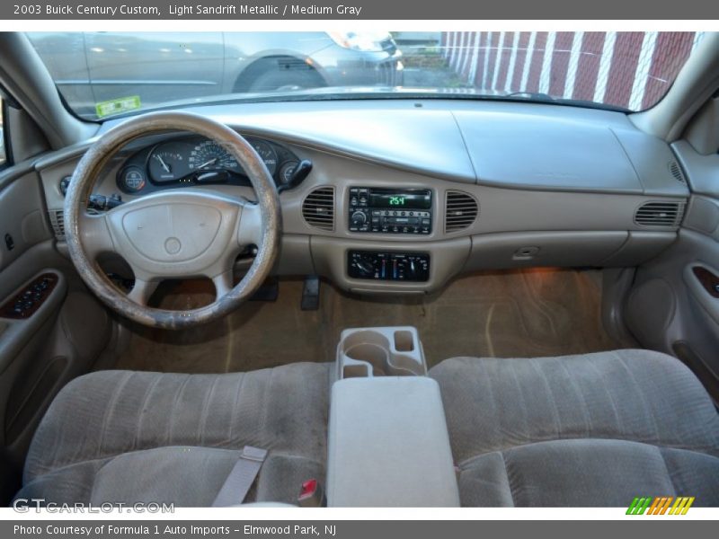 Light Sandrift Metallic / Medium Gray 2003 Buick Century Custom