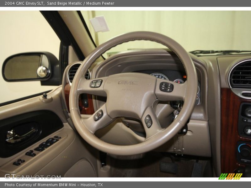Sand Beige Metallic / Medium Pewter 2004 GMC Envoy SLT
