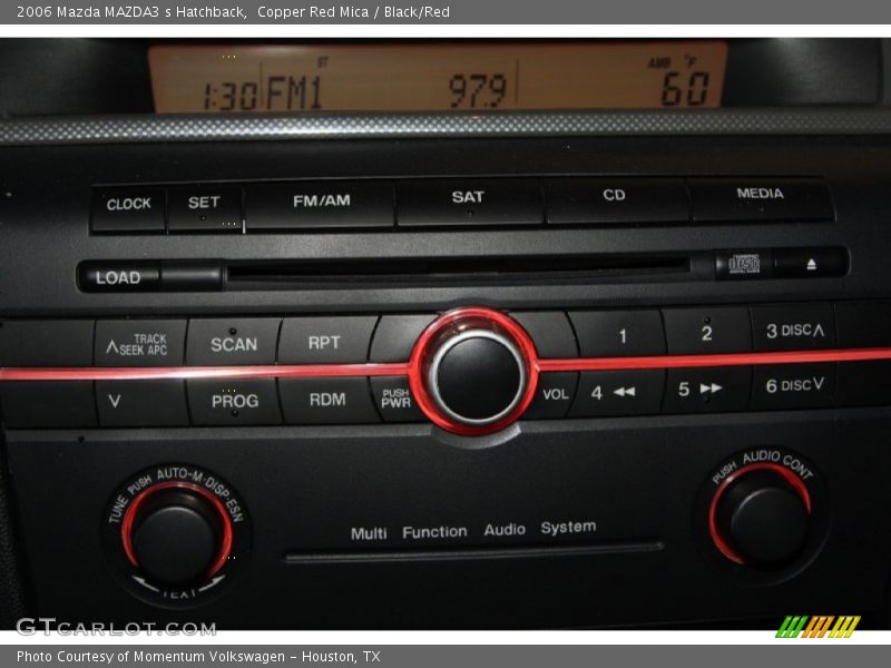 Copper Red Mica / Black/Red 2006 Mazda MAZDA3 s Hatchback