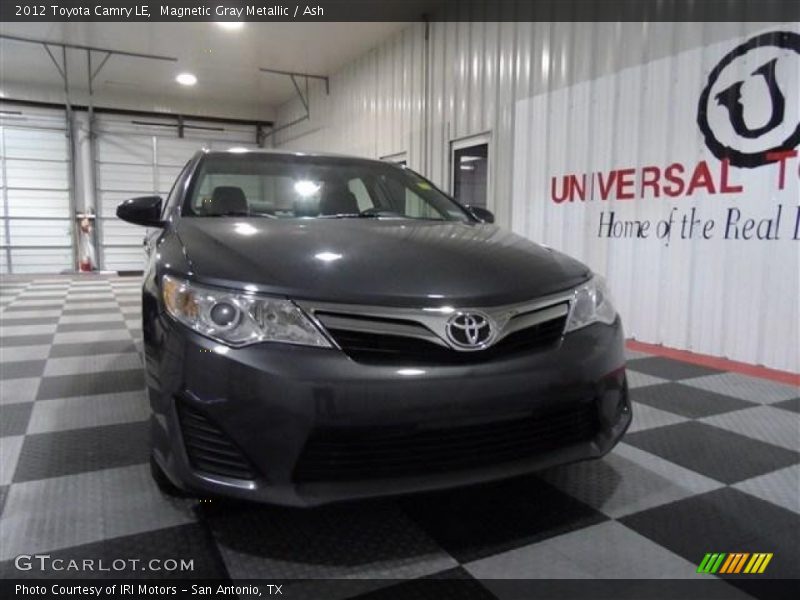 Magnetic Gray Metallic / Ash 2012 Toyota Camry LE