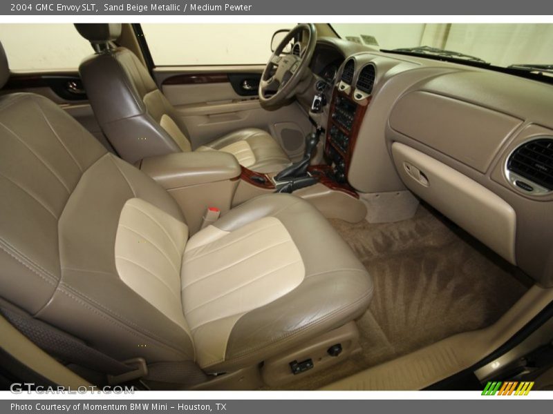 Sand Beige Metallic / Medium Pewter 2004 GMC Envoy SLT
