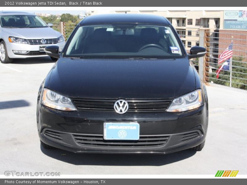 Black / Titan Black 2012 Volkswagen Jetta TDI Sedan