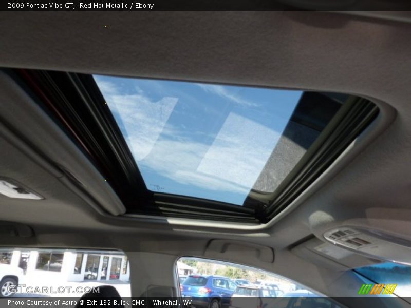 Red Hot Metallic / Ebony 2009 Pontiac Vibe GT
