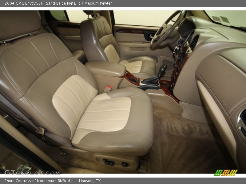 Sand Beige Metallic / Medium Pewter 2004 GMC Envoy SLT