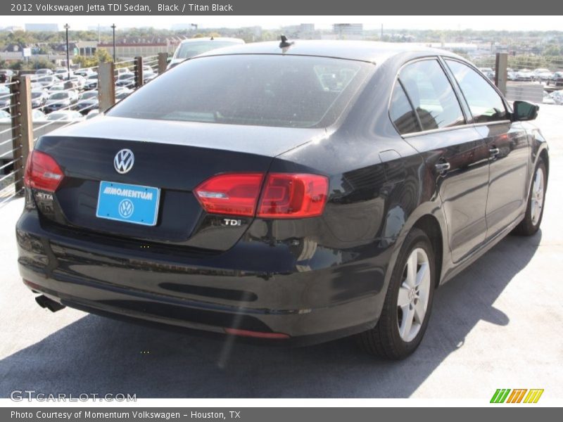 Black / Titan Black 2012 Volkswagen Jetta TDI Sedan