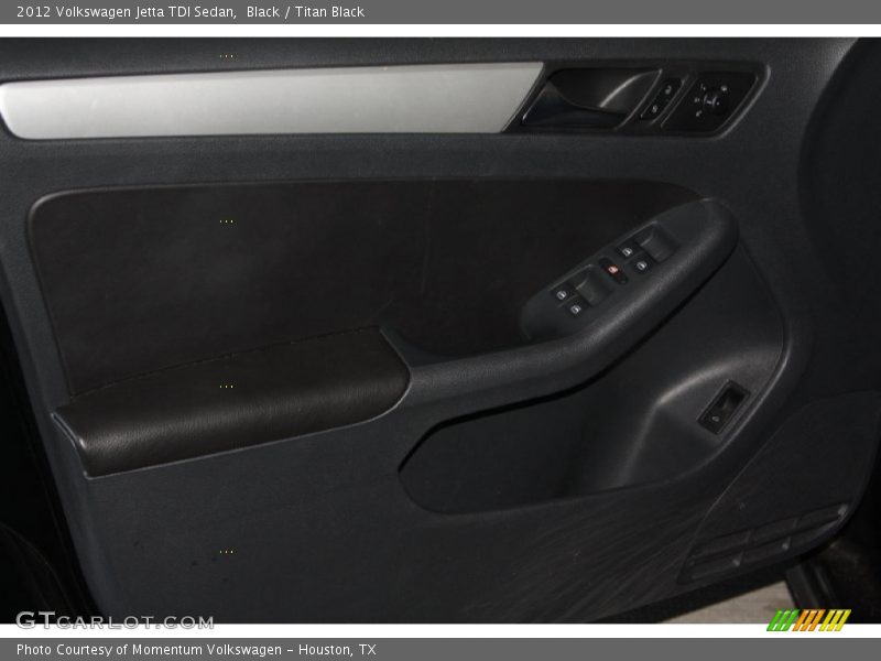 Black / Titan Black 2012 Volkswagen Jetta TDI Sedan
