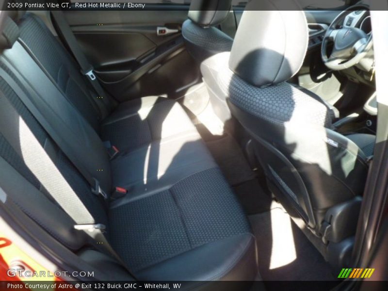 Red Hot Metallic / Ebony 2009 Pontiac Vibe GT