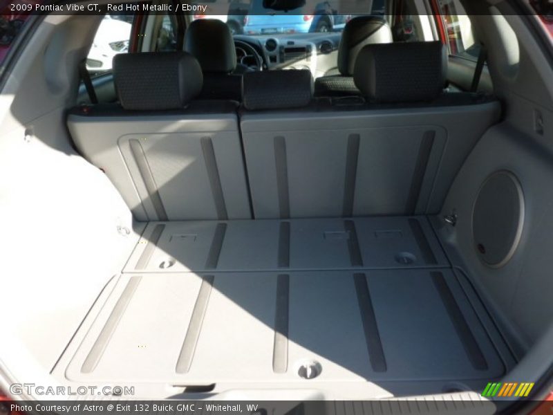 Red Hot Metallic / Ebony 2009 Pontiac Vibe GT
