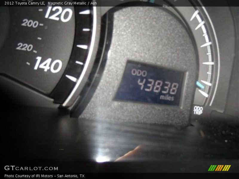 Magnetic Gray Metallic / Ash 2012 Toyota Camry LE