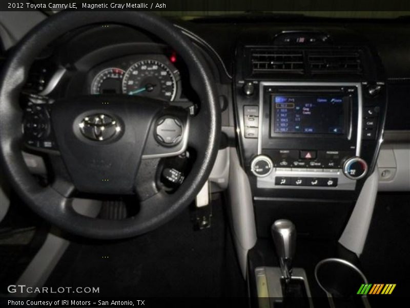 Magnetic Gray Metallic / Ash 2012 Toyota Camry LE
