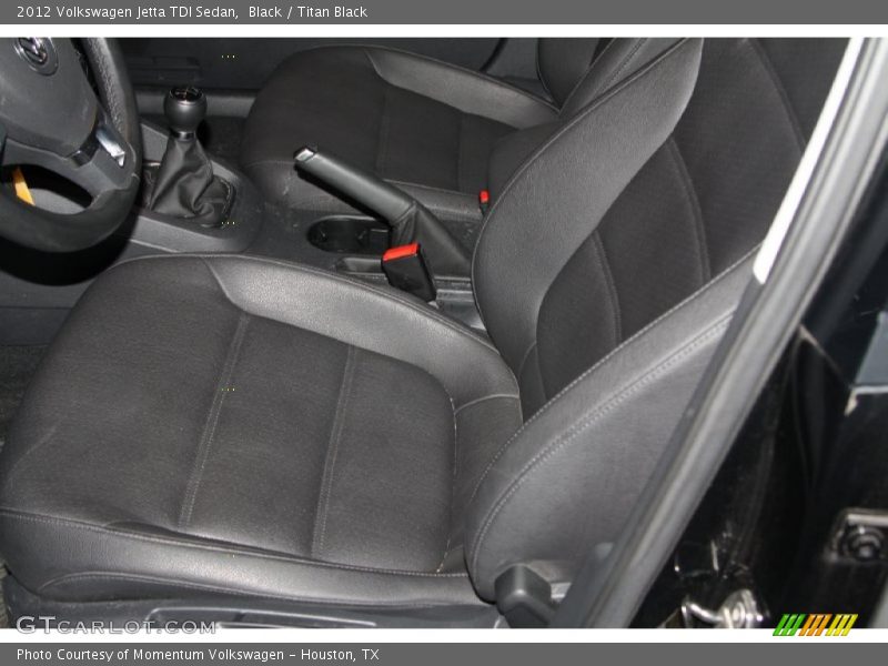 Black / Titan Black 2012 Volkswagen Jetta TDI Sedan