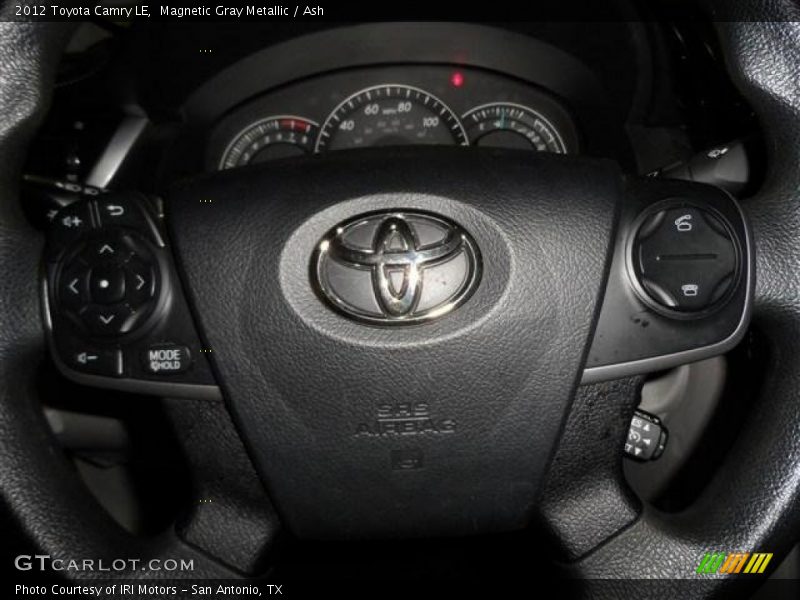 Magnetic Gray Metallic / Ash 2012 Toyota Camry LE