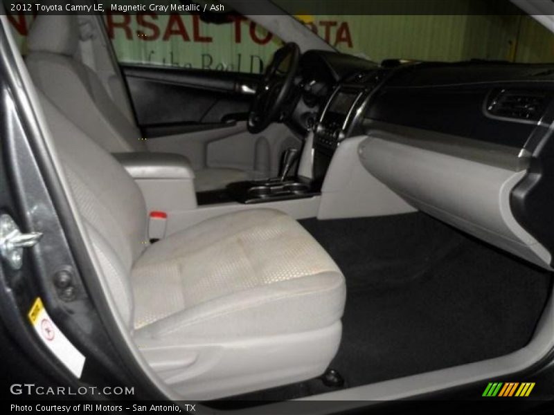 Magnetic Gray Metallic / Ash 2012 Toyota Camry LE