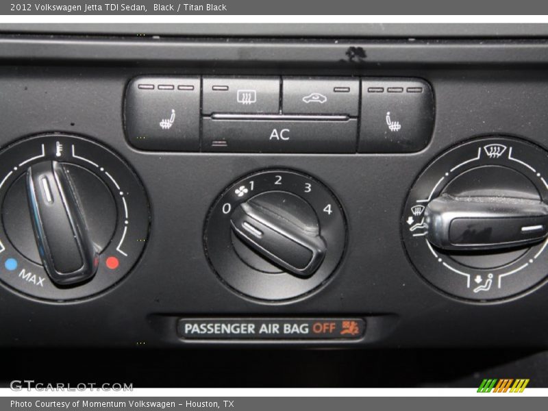 Black / Titan Black 2012 Volkswagen Jetta TDI Sedan