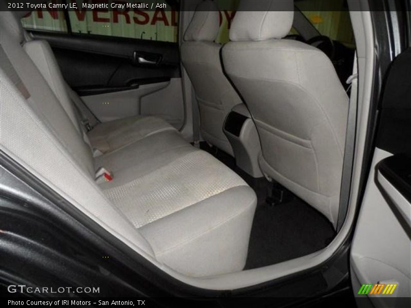 Magnetic Gray Metallic / Ash 2012 Toyota Camry LE