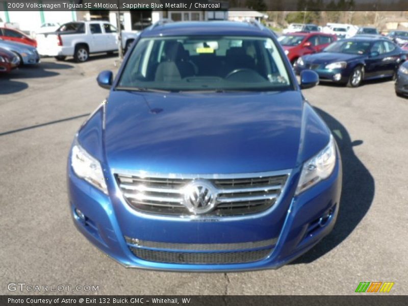 Sapphire Blue Metallic / Charcoal 2009 Volkswagen Tiguan SE 4Motion