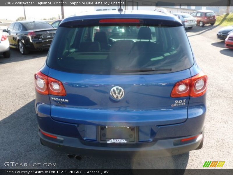 Sapphire Blue Metallic / Charcoal 2009 Volkswagen Tiguan SE 4Motion