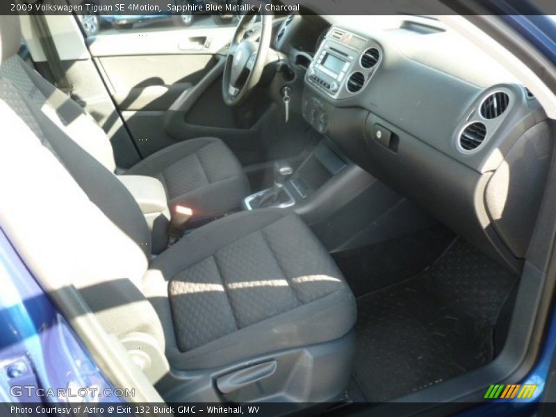Sapphire Blue Metallic / Charcoal 2009 Volkswagen Tiguan SE 4Motion