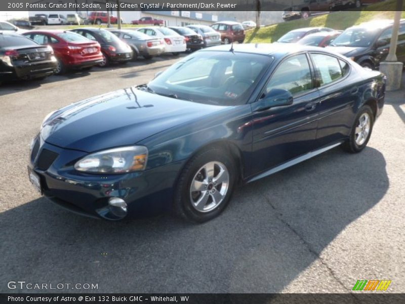 Blue Green Crystal / Parchment/Dark Pewter 2005 Pontiac Grand Prix Sedan