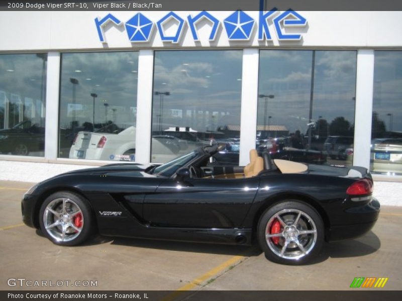 Viper Black / Black/Tan 2009 Dodge Viper SRT-10