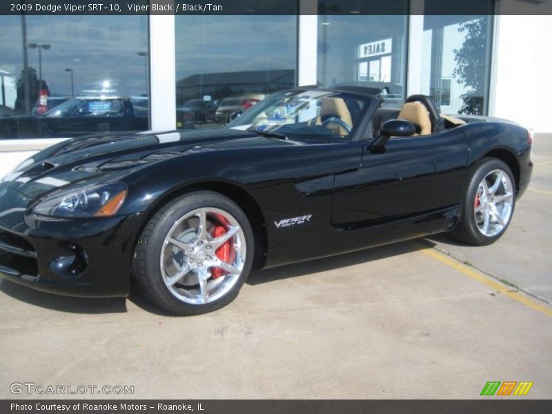 Viper Black / Black/Tan 2009 Dodge Viper SRT-10