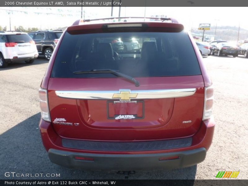 Salsa Red Metallic / Light Gray 2006 Chevrolet Equinox LT AWD