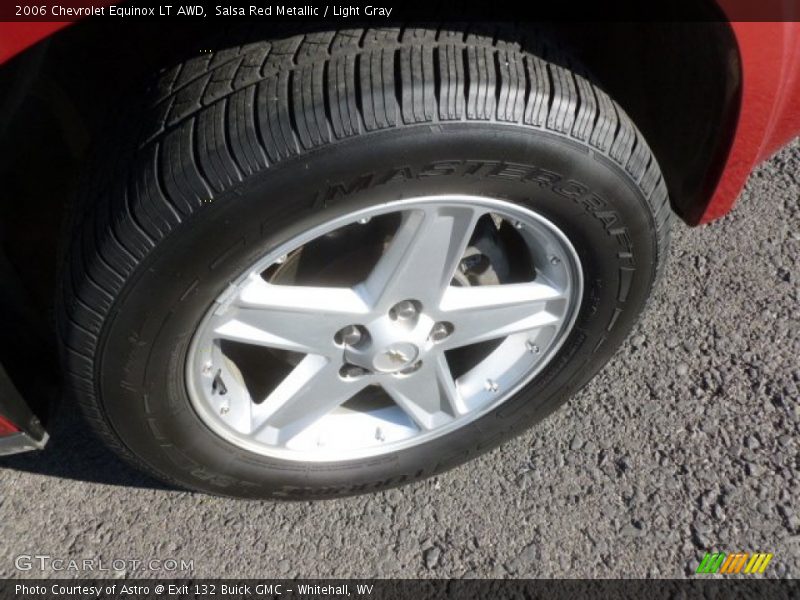 Salsa Red Metallic / Light Gray 2006 Chevrolet Equinox LT AWD