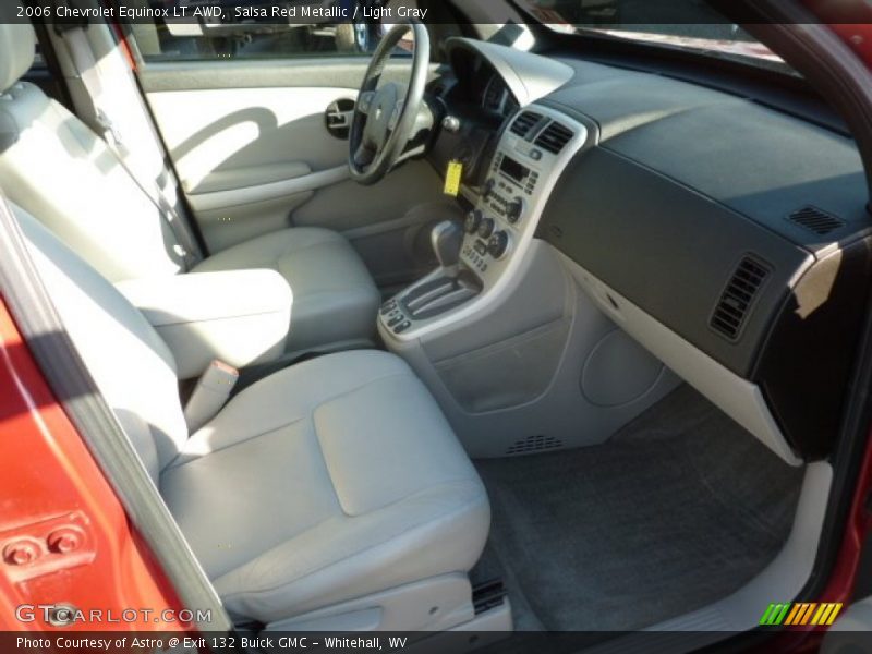 Salsa Red Metallic / Light Gray 2006 Chevrolet Equinox LT AWD